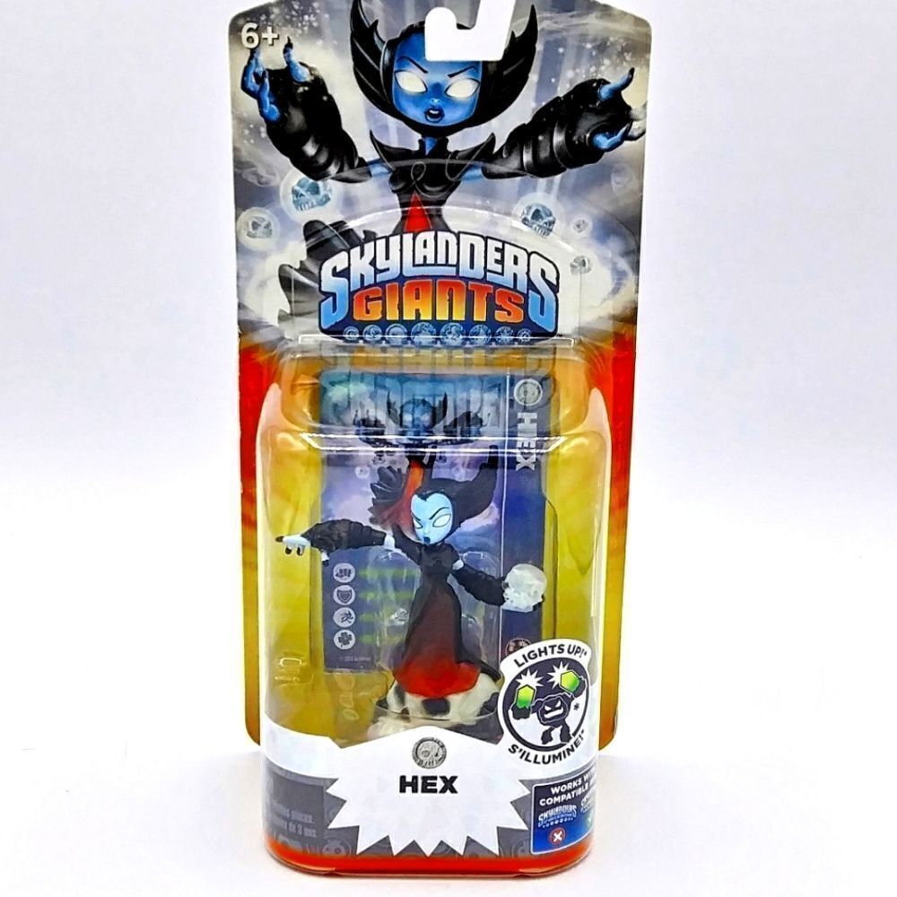 NIB Skylanders Giants: Lightcore Hex Character